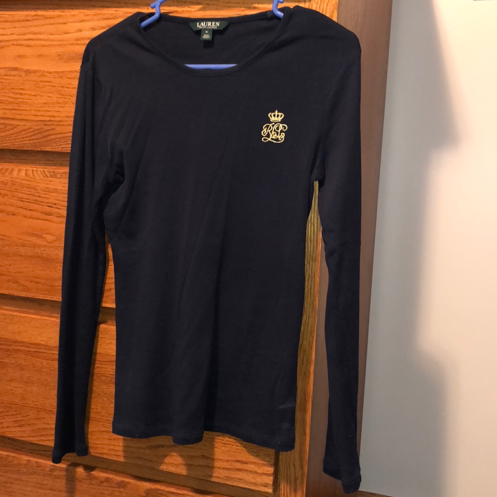 Polo Ralph Lauren Navy Long Sleeve Shirt